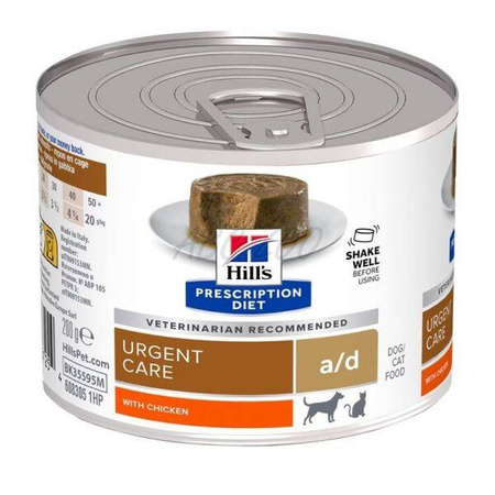 Hill's Prescription Diet Canine/Feline a/d 12x200 g